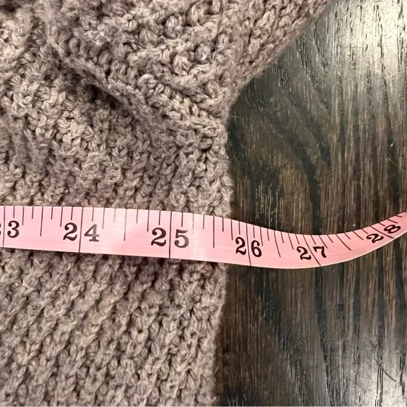 Madewell Women's Light Tan Cardigan Size Small Grandpacore - Picture 9 of 11